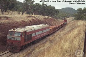 NT76 and a load of sleepers