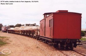 Ballast train in Pt Augusta