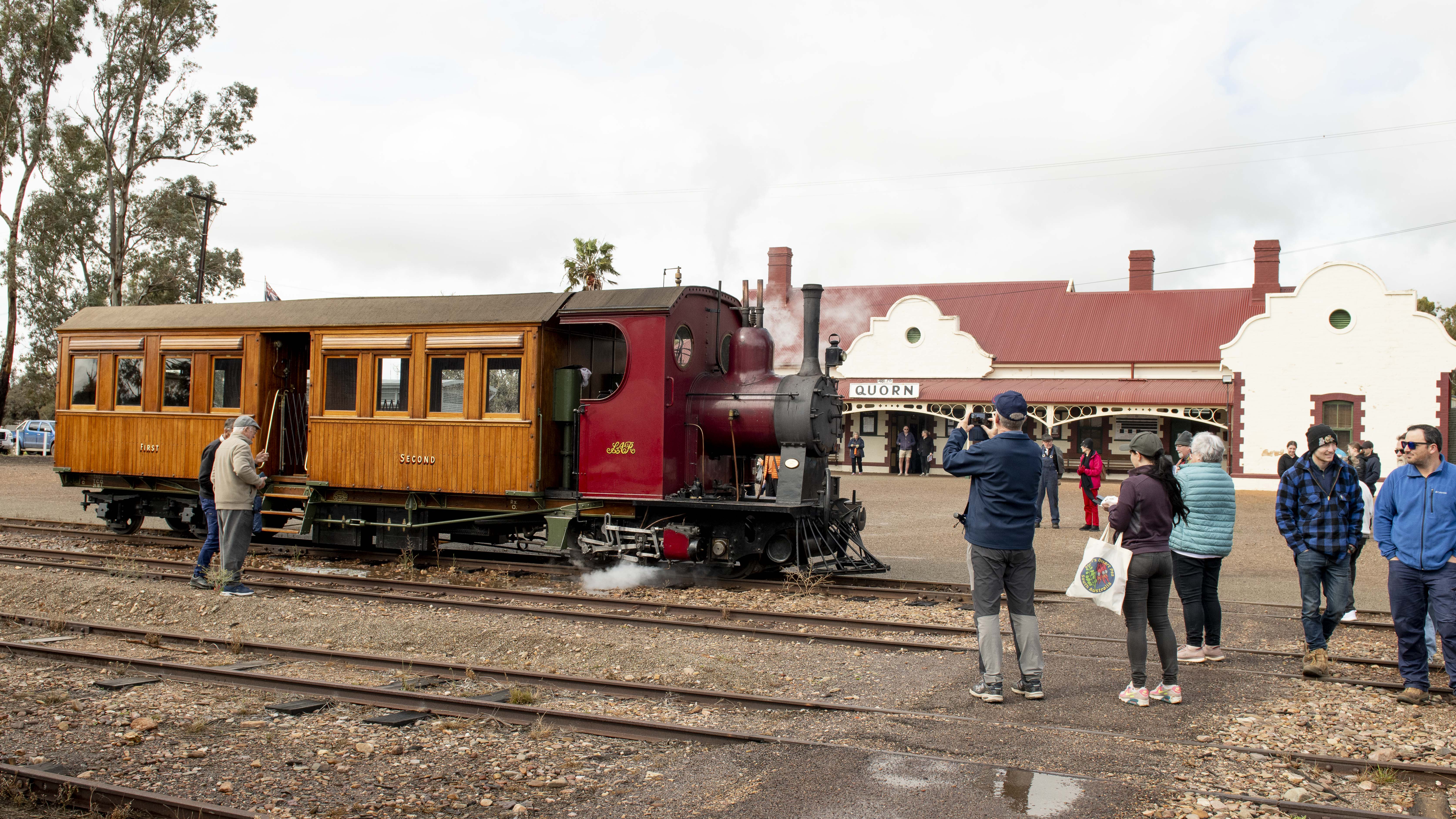 Coffee Pot - Only one left in the World - unique experience - Pichi Richi Railway - Quorn South Australia