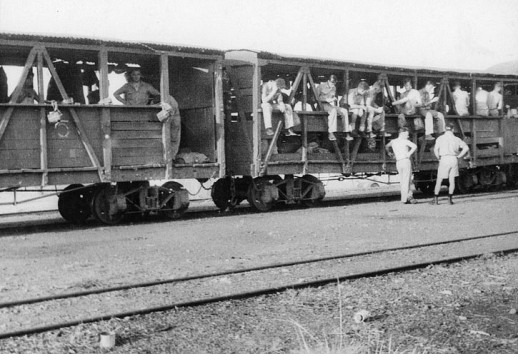Life aboard a troop train - Pichi Richi Railway
